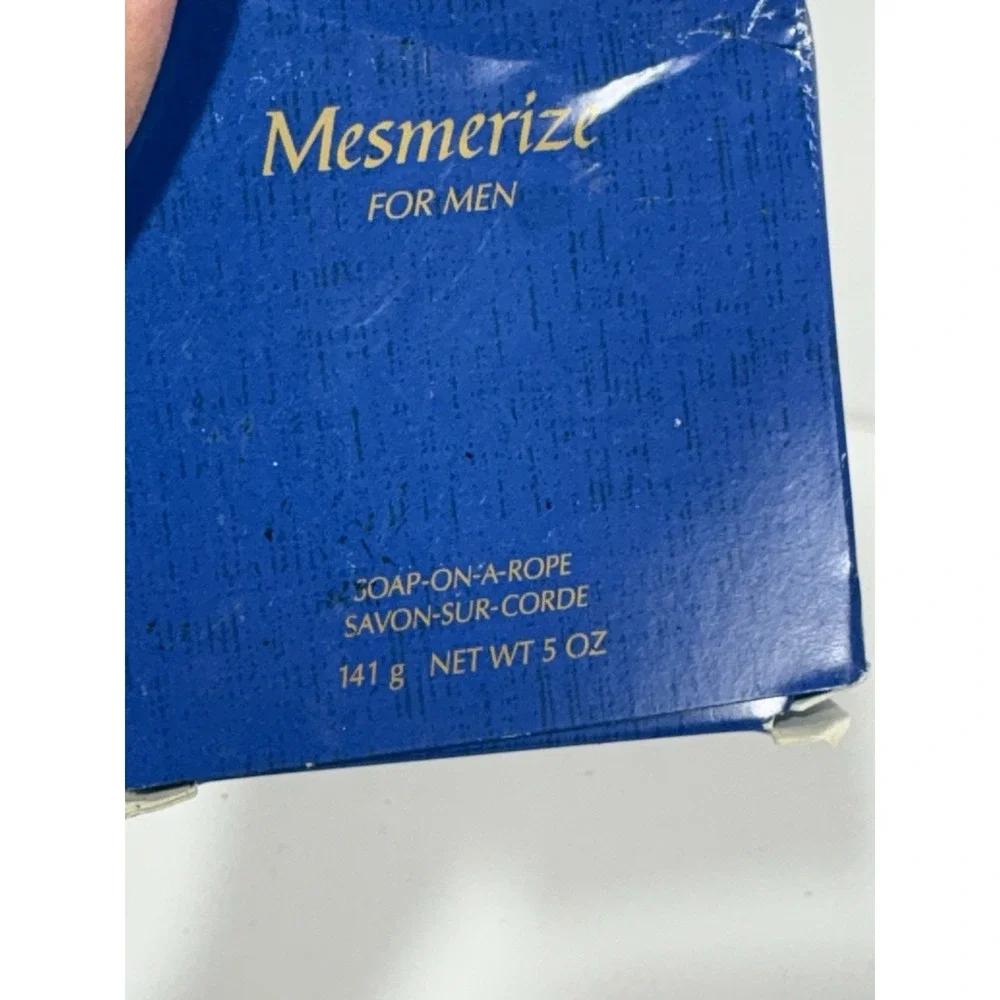 Avon Mesmerize Men's Soap on a Rope‎ 5 ounces New Old Stock Discontinued For Men